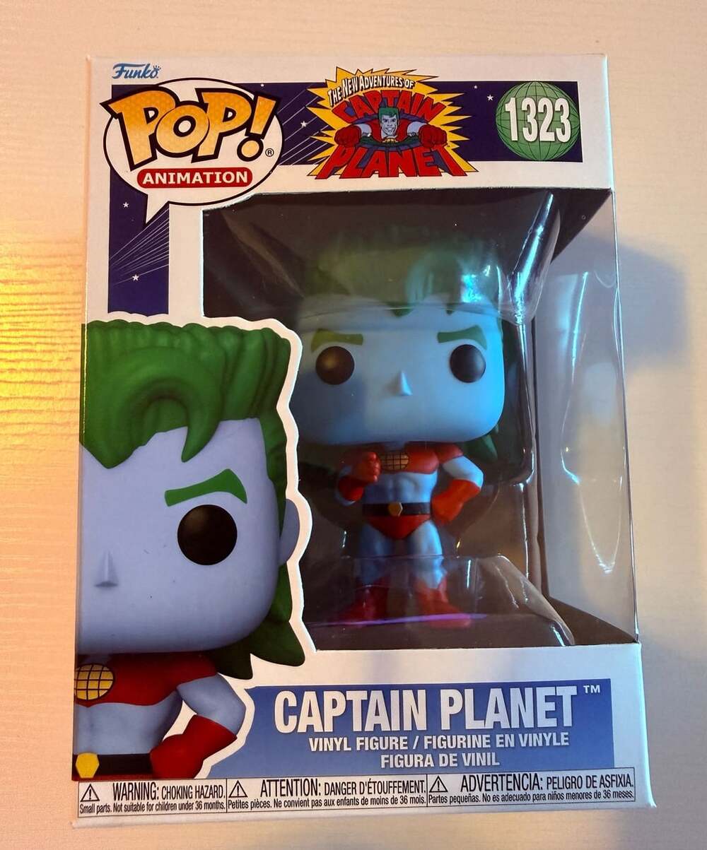 Funko Pop! Animation Captain Planet 1323 Vinyl Figure